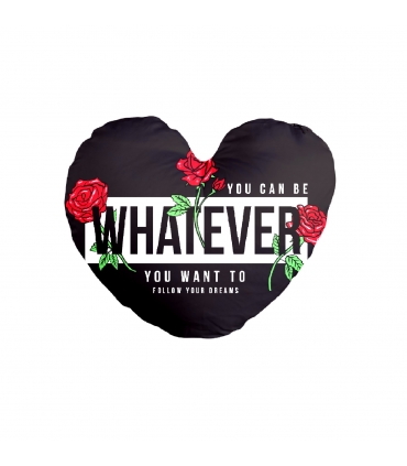 Vankúš - Srdce - Celopotlač